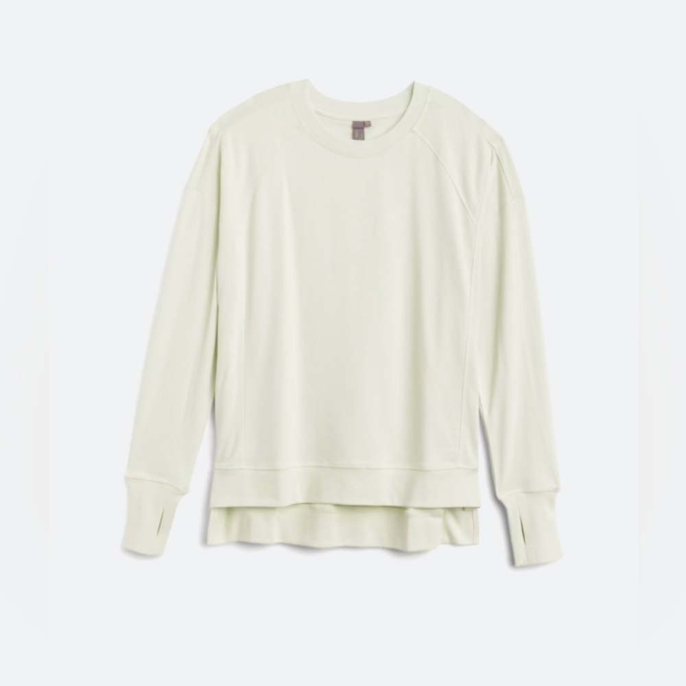Side slit sweatshirt